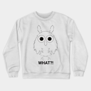 WHAT?! Crewneck Sweatshirt